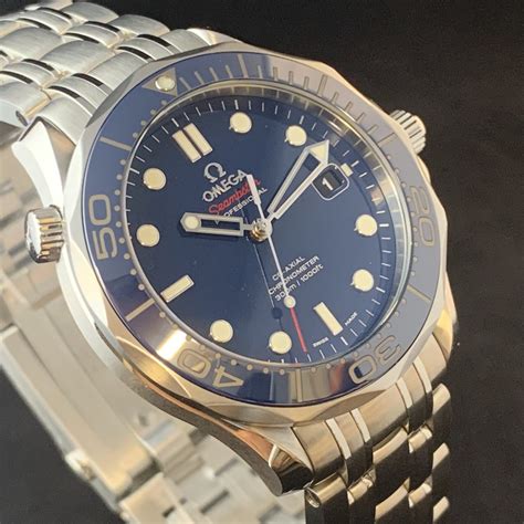 omega seamaster blue dial for sale|omega seamaster diver price.